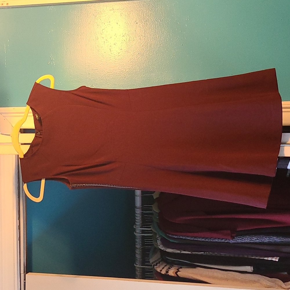 formal red dress